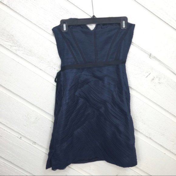 Monique Lhuillier Bridesmaids Strapless Dress d440 - Picture 7 of 8